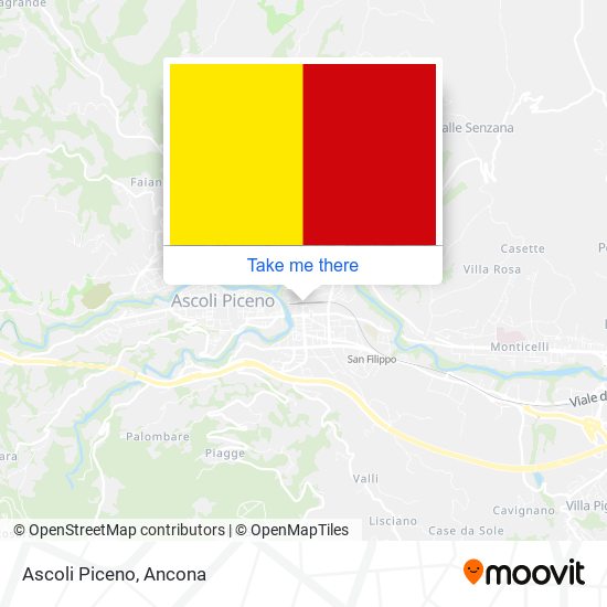 Ascoli Piceno map