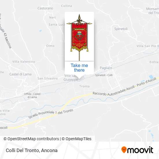 Colli Del Tronto map