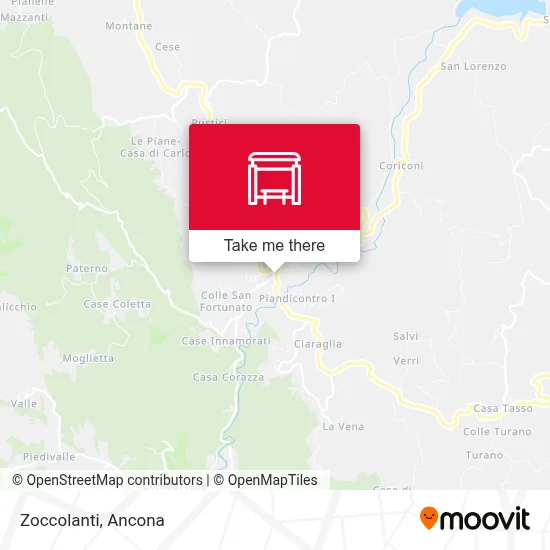 Zoccolanti map