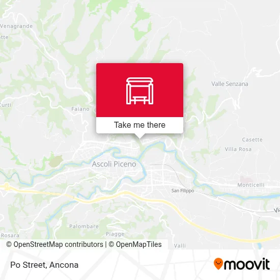 Po Street map
