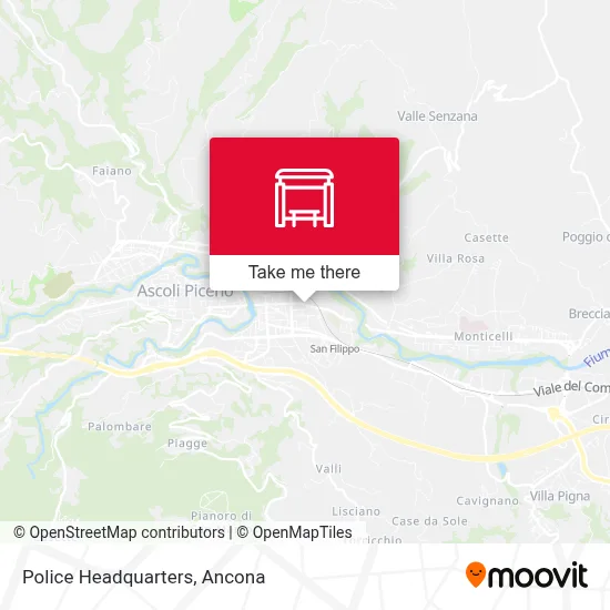Police Headquarters map