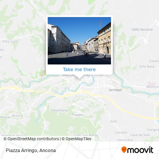 Piazza Arringo map