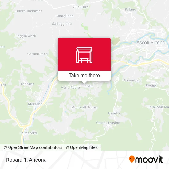 Rosara 1 map