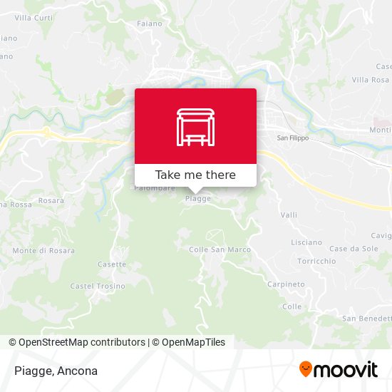 Piagge map