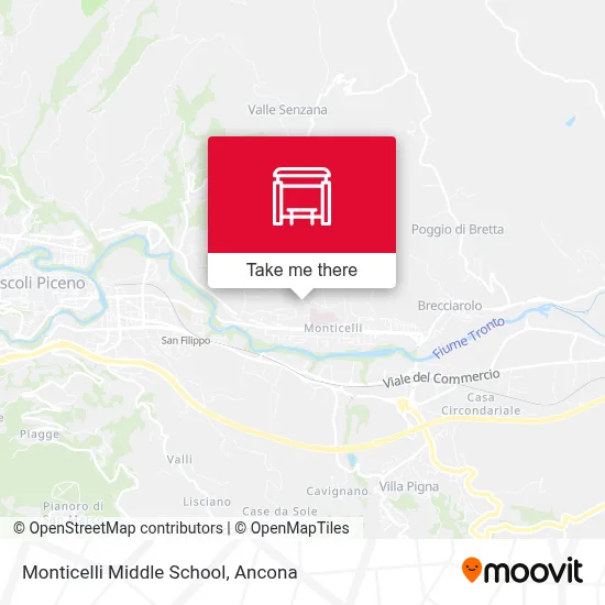 Monticelli Middle School map