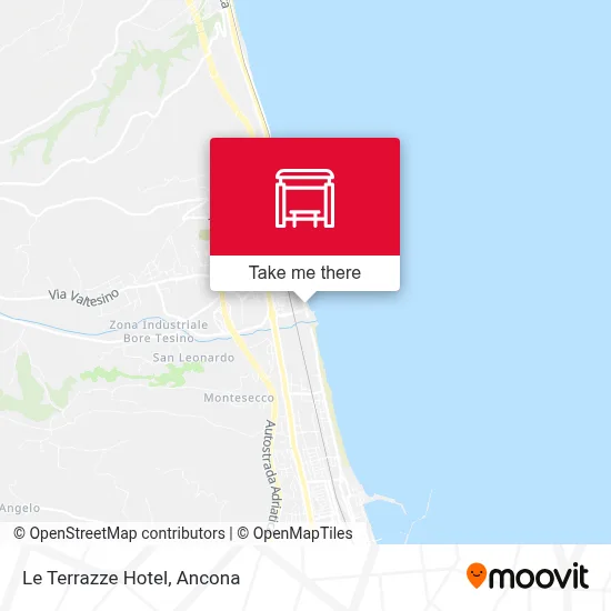 Le Terrazze Hotel map