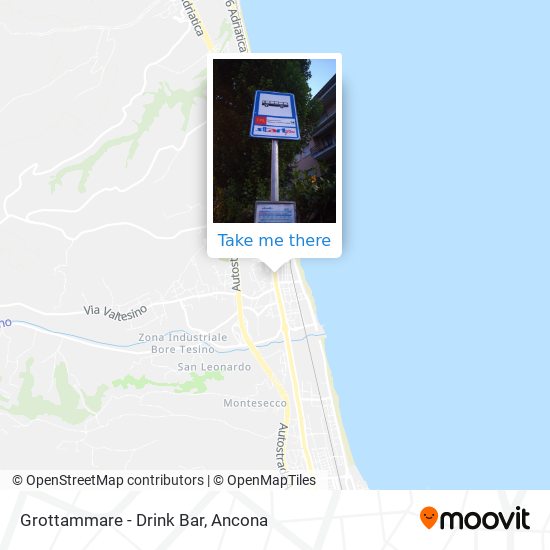 Grottammare - Drink Bar map