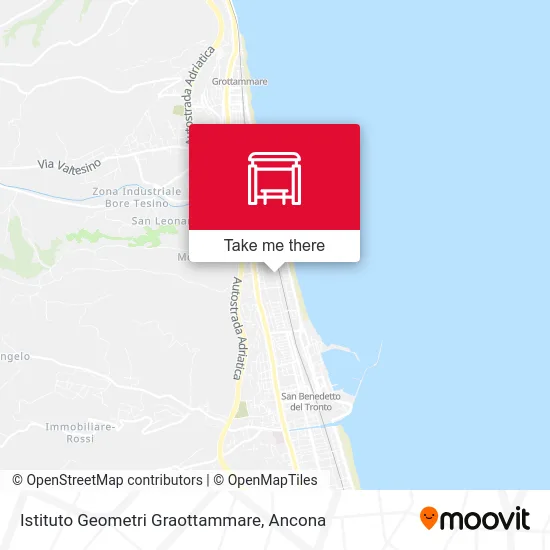 Istituto Geometri Graottammare map