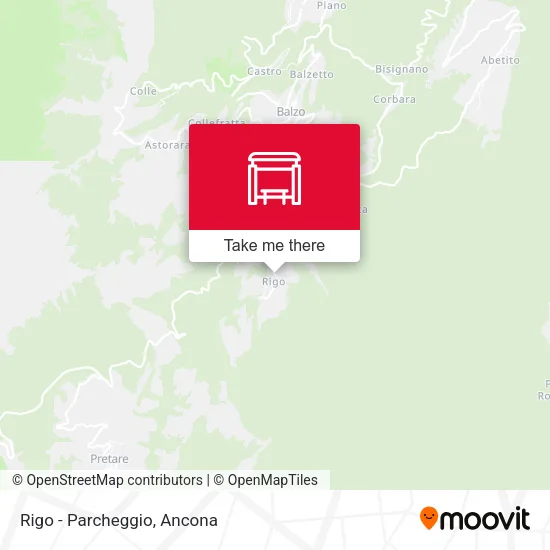 Rigo - Parcheggio map