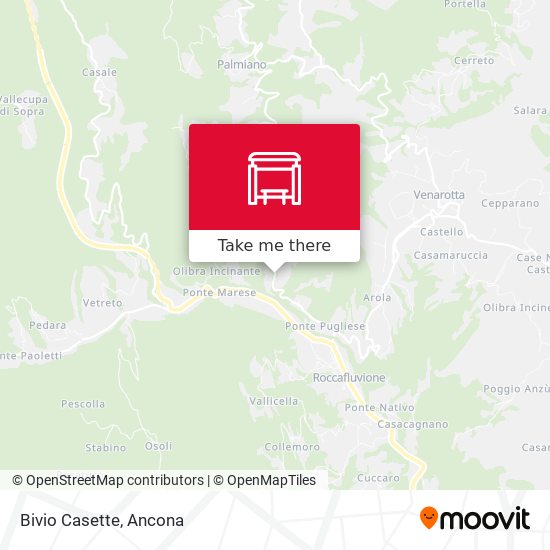 Bivio Casette map