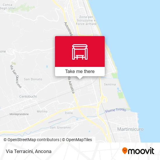 Via Terracini map