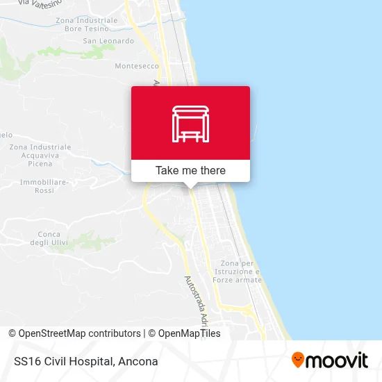 SS16 Civil Hospital map