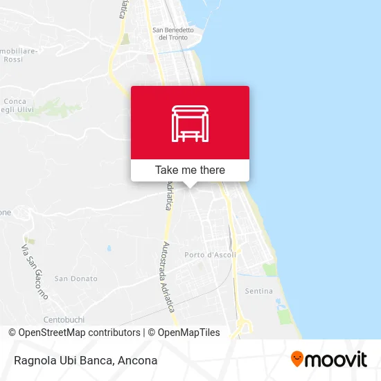 Ragnola UBI Bank map