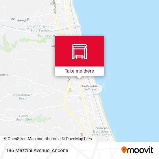 186 Mazzini Avenue map