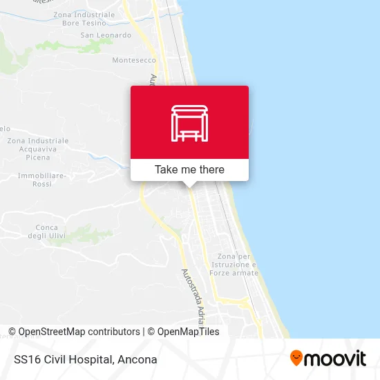 SS16 Civil Hospital map