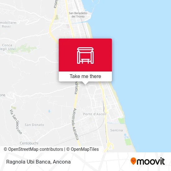 Ragnola UBI Bank map