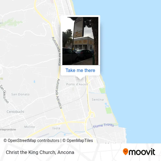 Christ the King Church map