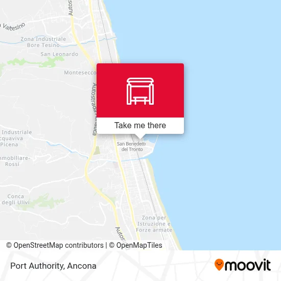 Port Authority map