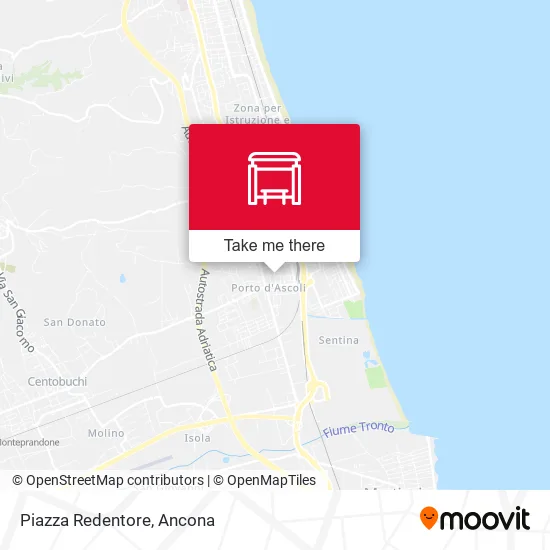 Piazza Redentore map