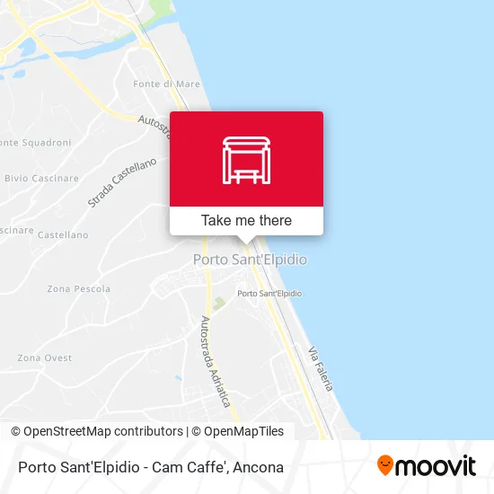 Porto Sant'Elpidio - Cam Caffe' map