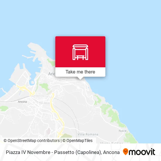 Piazza IV Novembre - Passetto (Capolinea) map