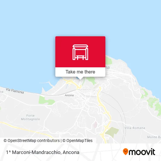 1^ Marconi-Mandracchio map