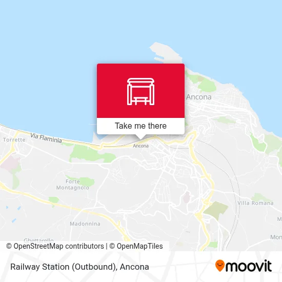 Railway Station (Outbound) map