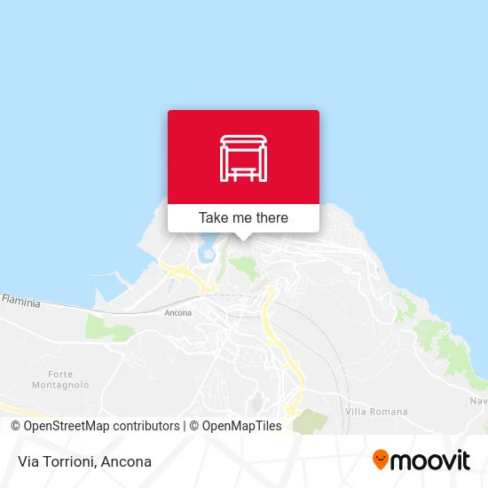 Via Torrioni map