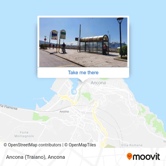 Ancona (Traiano) map