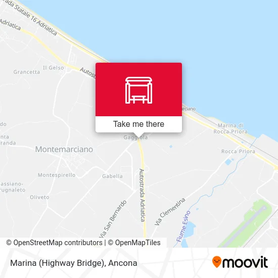 Marina (Highway Bridge) map