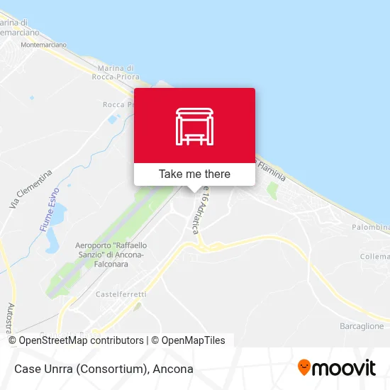 Case Unrra (Consortium) map