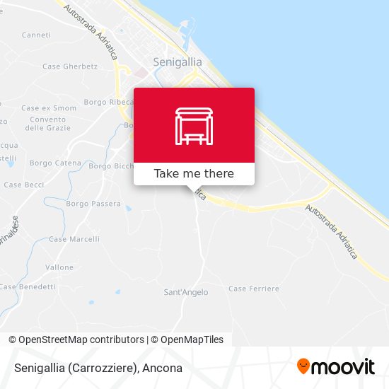 Senigallia (Carrozziere) map