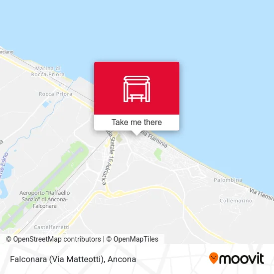 Falconara (Via Matteotti) map