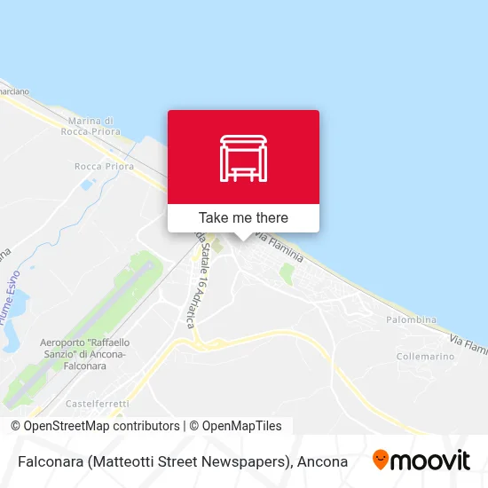 Falconara (Matteotti Street Newspapers) map