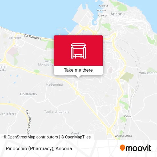 Pinocchio (Pharmacy) map