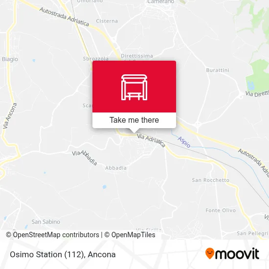 Osimo Station (112) map