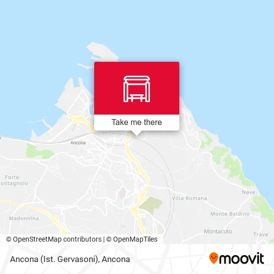 Ancona (Ist. Gervasoni) map