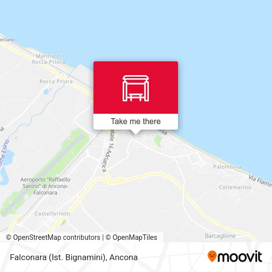 Falconara  (Ist. Bignamini) map