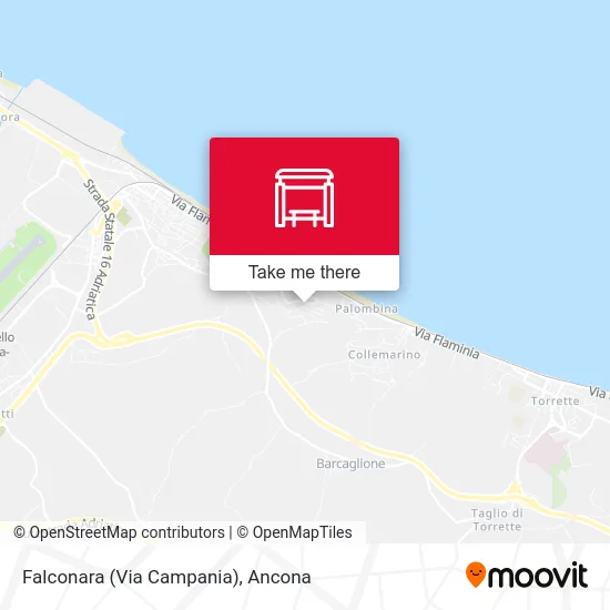 Falconara (Via Campania) map