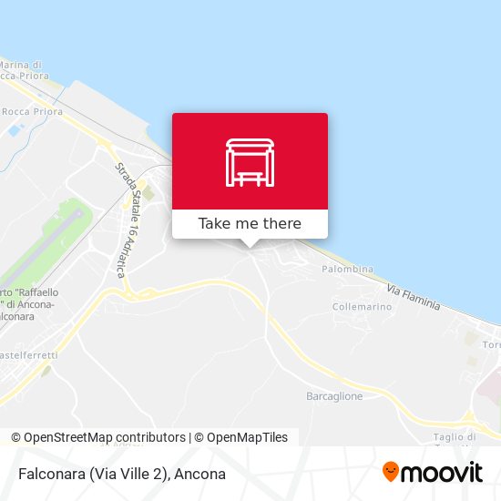 Falconara (Via Ville 2) map