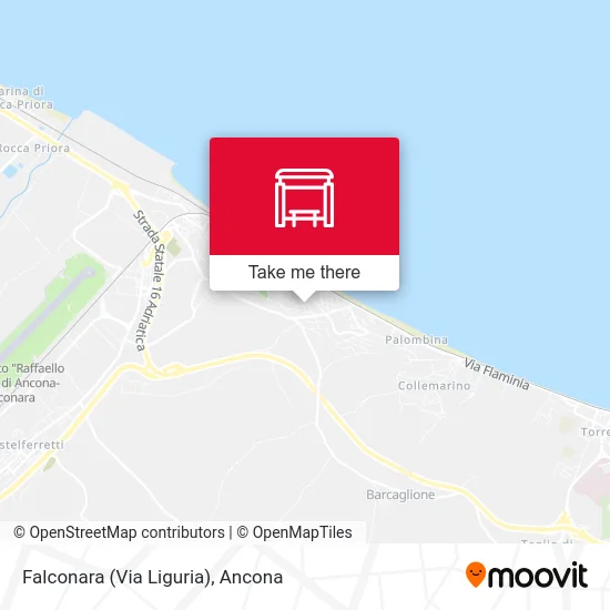Falconara (Via Liguria) map