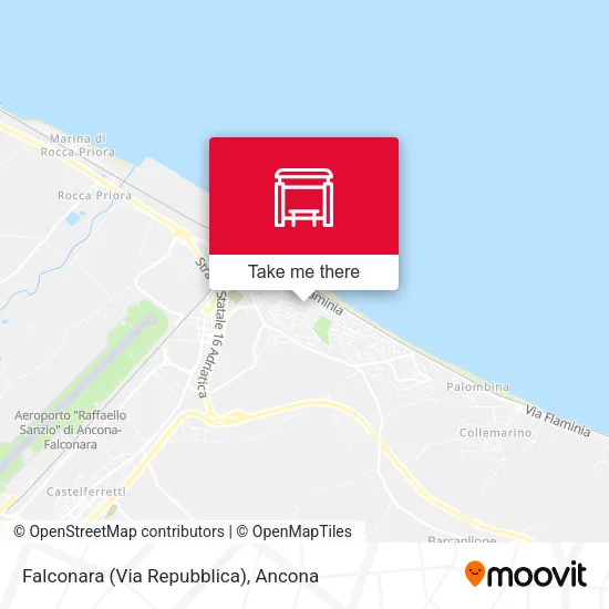 Falconara (Via Repubblica) map