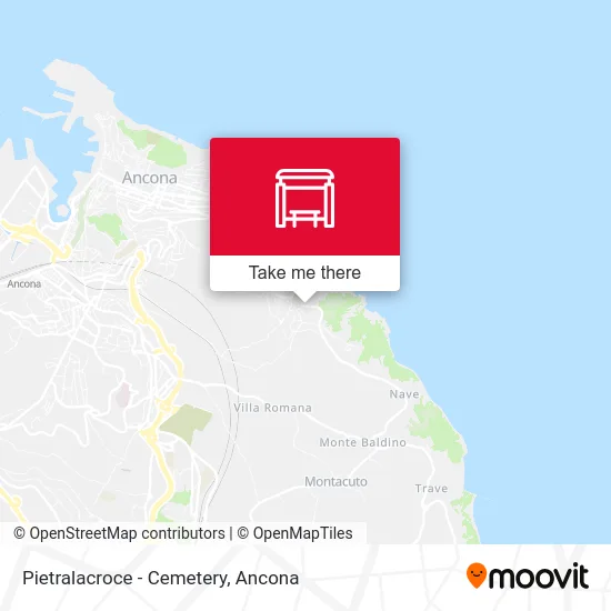 Pietralacroce - Cemetery map