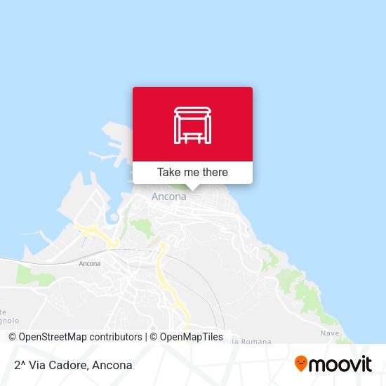 2^ Via Cadore map