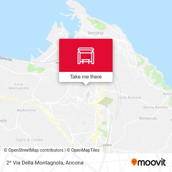 2^ Via Della Montagnola map