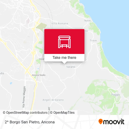 2^ Borgo San Pietro map