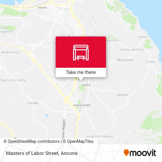 Masters of Labor Street map