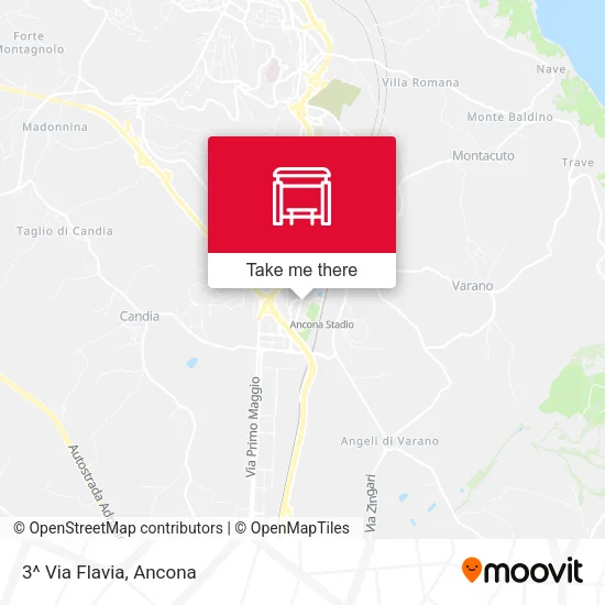 3^ Via Flavia map
