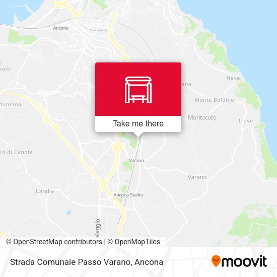 Strada Comunale Passo Varano map
