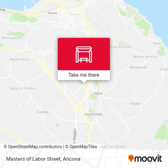 Masters of Labor Street map